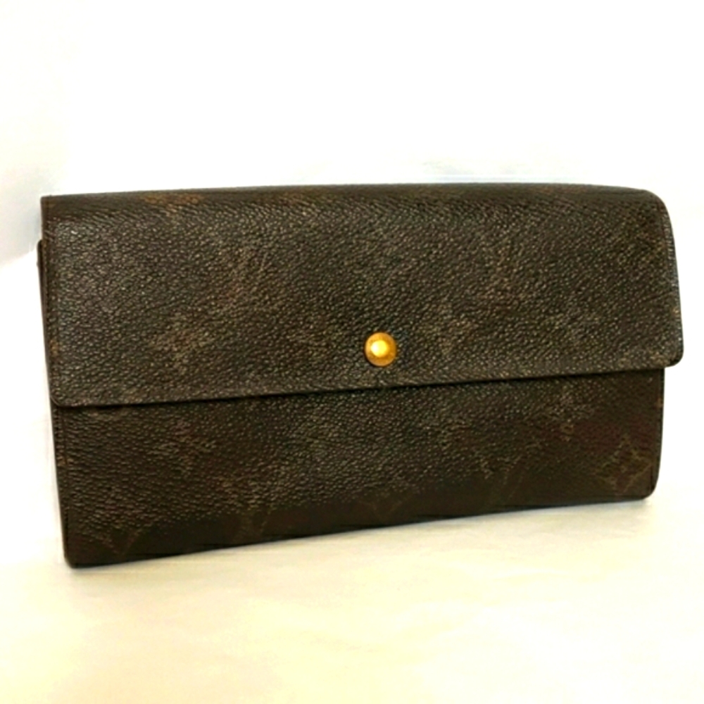 Authentic LOUIS VUITTON Monogram Sarah Bifold Long Wallet LAST PRICE FIRM!